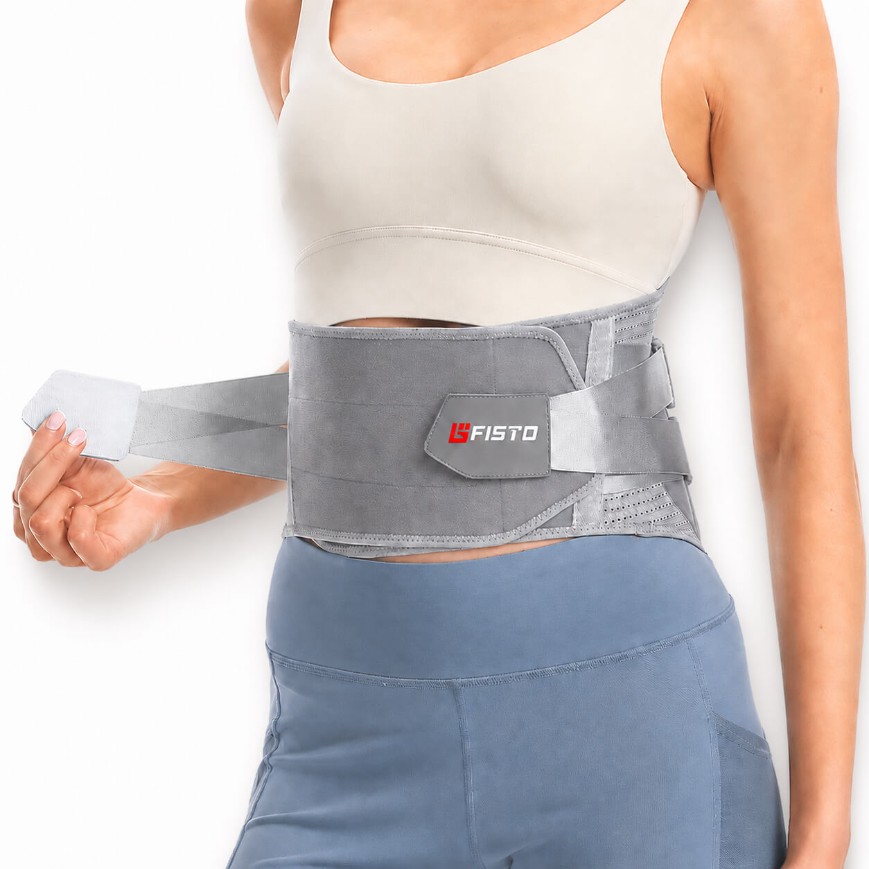 Back Support Belt for Lower Back- Lumbar Compression Brace