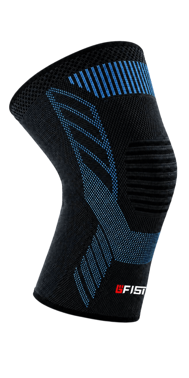 Compression Knit Knee Sleeve-Professional Knee Support Brace for Running & Gym