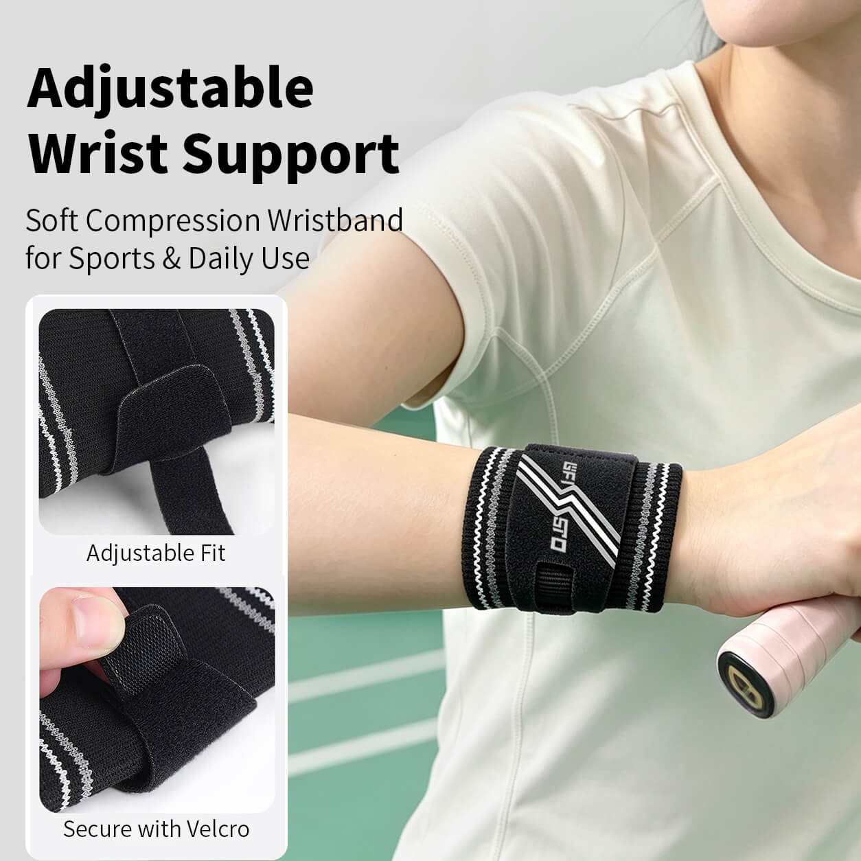 OEM Adjustable Compression Sports Wrist Brace