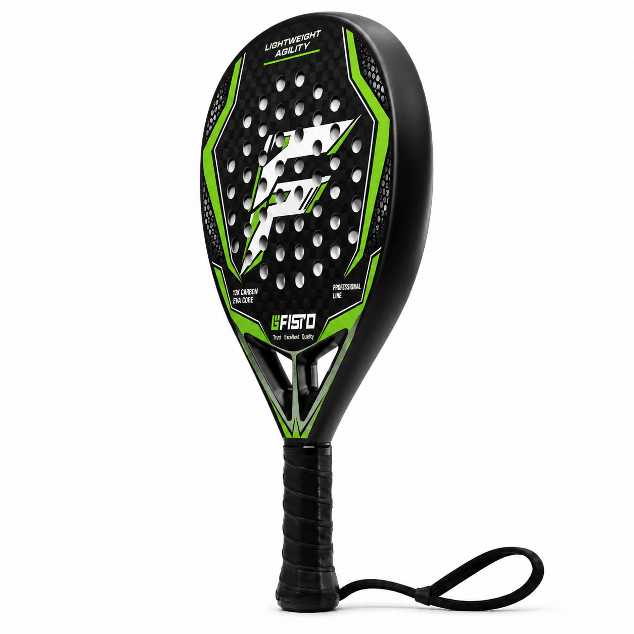 12K Carbon Fiber Padel Tennis Racket with Custom Logo Options