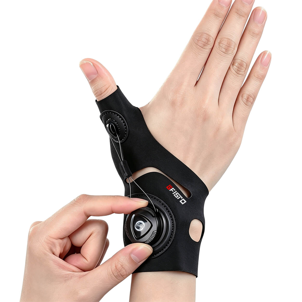 Adjustable Thumb Wrist Brace with Rotary Dial Thumb Stabilizer
