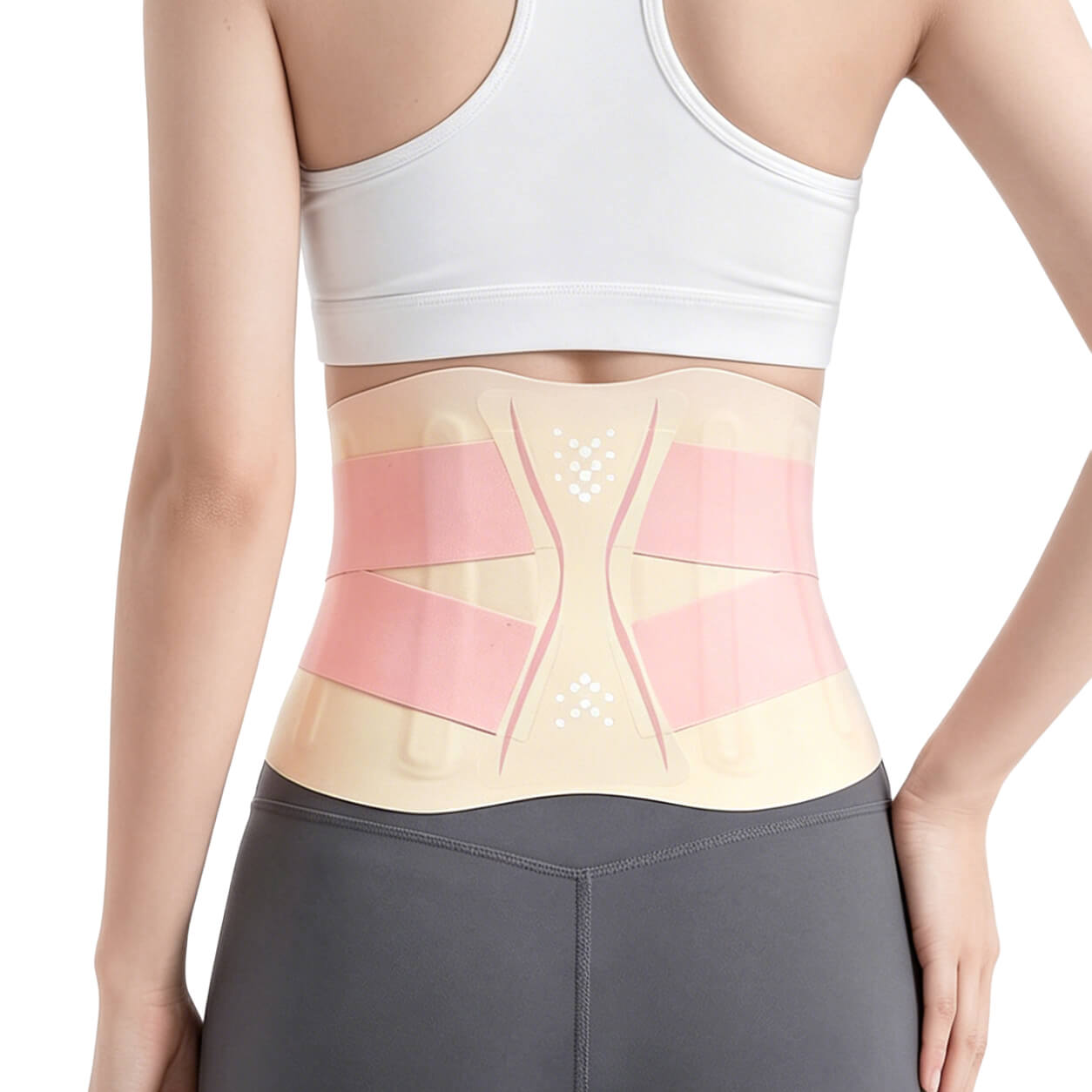 Adjustable Waist Support Brace Lightweight Compression Belt