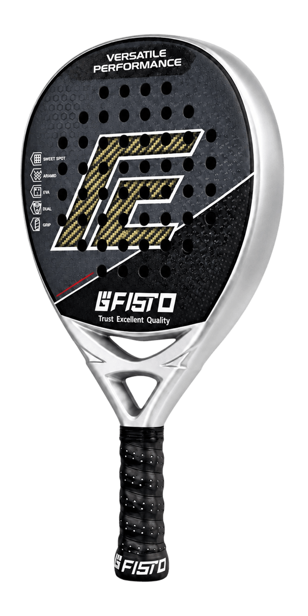 Carbon Padel Racket with Kevlar Materials and Black EVA Core