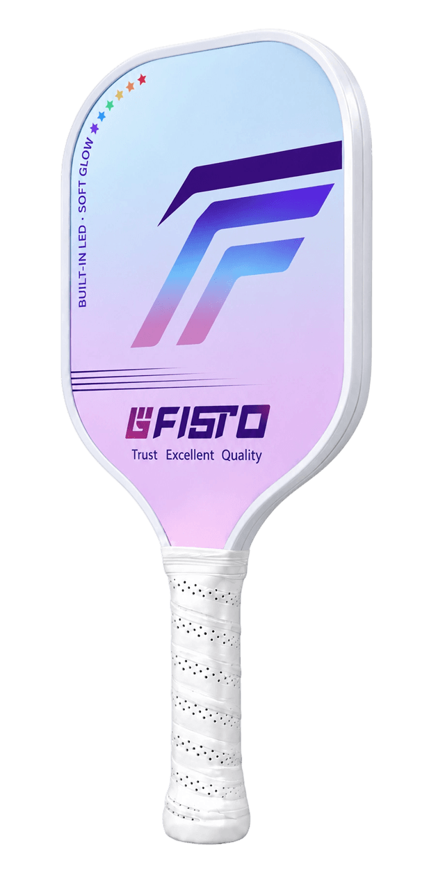 LED Fiberglass Pickleball Paddle for Beginners