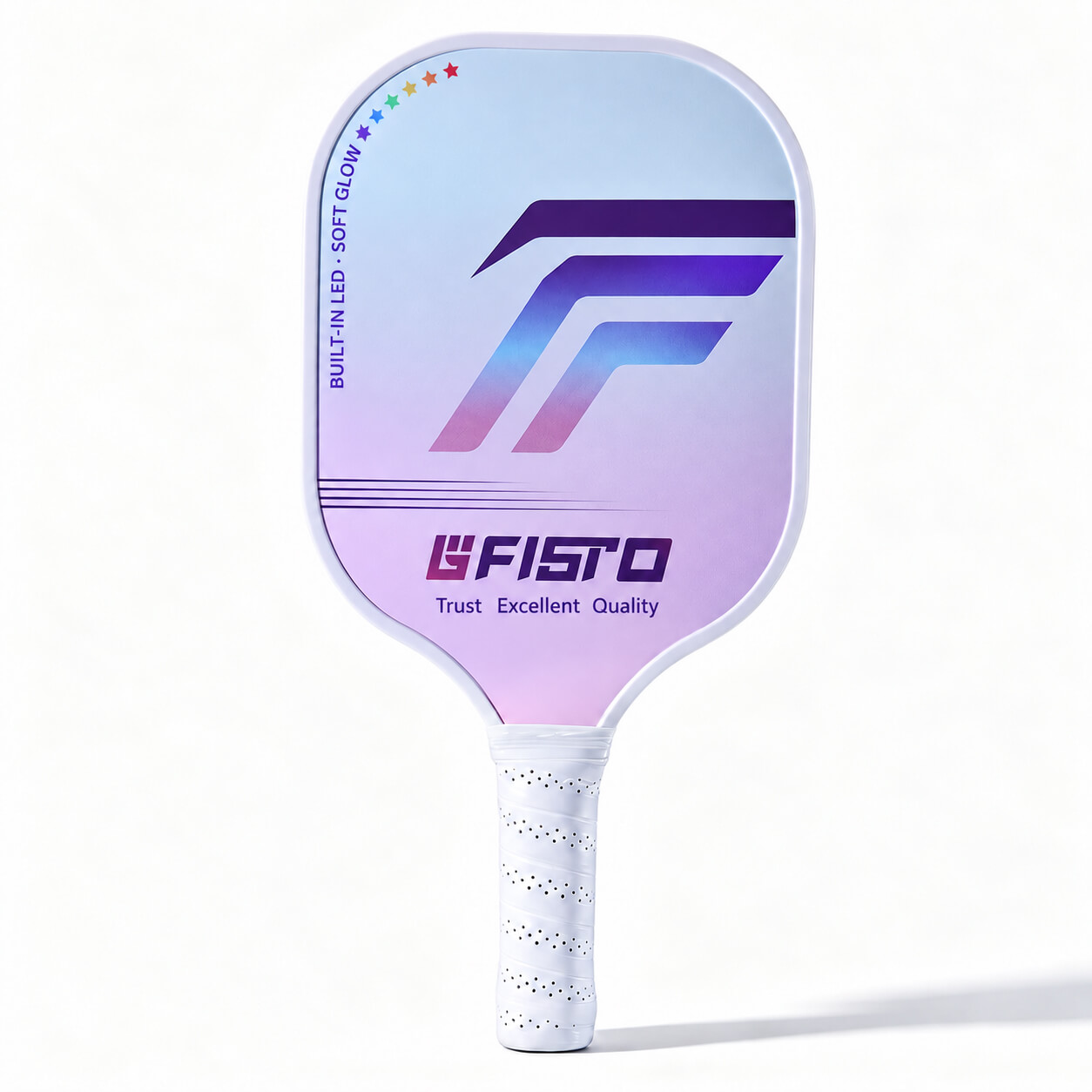 LED Fiberglass Pickleball Paddle for Beginners