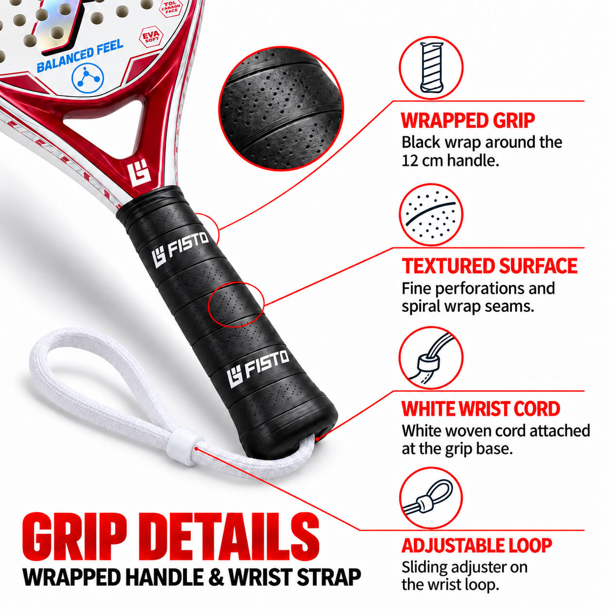 Women’s Padel Racket for Beginners Practice and Recreational Play